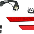Load image into Gallery viewer, Custom Dynamics Saddlebag Latch Lights - SS6 - Red CD-LATCH-SS6-R - Main Product View