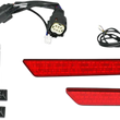 Load image into Gallery viewer, Custom Dynamics Saddlebag Latch Lights - SS6 - Red CD-LATCH-SS6-R - Main Product View