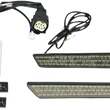 Load image into Gallery viewer, Custom Dynamics Saddlebag Latch Lights - SS6 - Smoke CD-LATCH-SS6-S - Main Product View