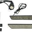 Load image into Gallery viewer, Custom Dynamics Saddlebag Latch Lights - SS6 - Smoke CD-LATCH-SS6-S - Main Product View