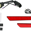 Load image into Gallery viewer, Custom Dynamics Saddlebag Latch Lights - SS8 - Red CD-LATCH-SS8-R - Main Product View