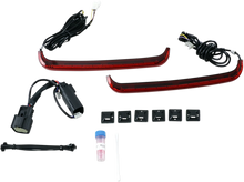Load image into Gallery viewer, Custom Dynamics Saddlebag Lights - '09-'13 Red Lens CD-LP-SS8-R - Main Product View