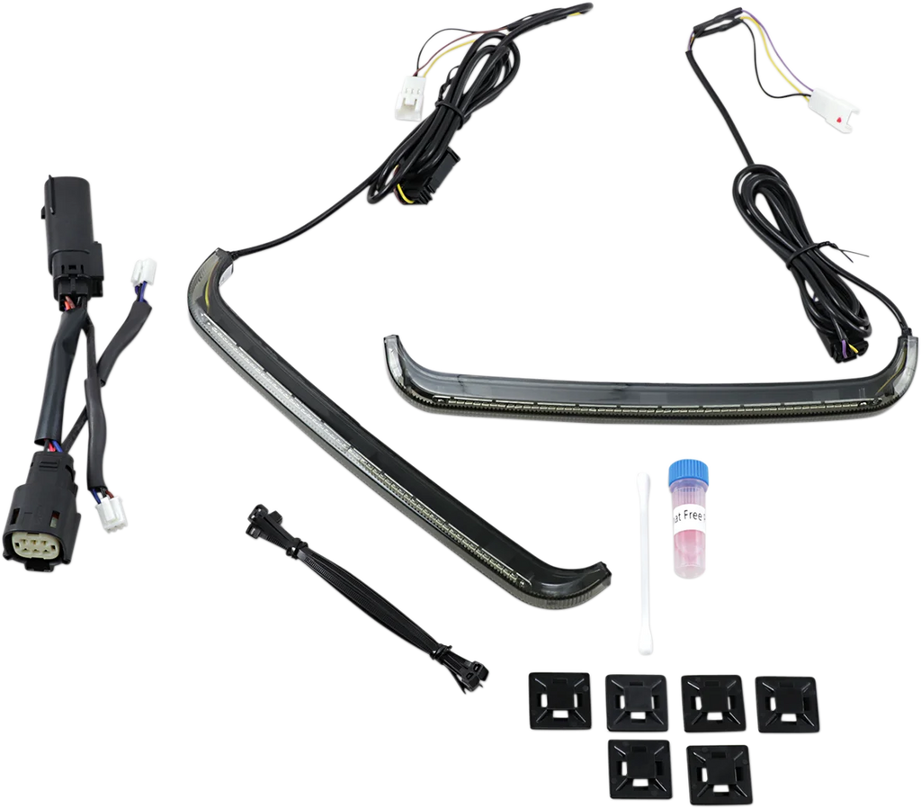 Custom Dynamics Saddlebag Lights - '10-'13 Smoke Lens CD-LP-SS6-S - Main Product View