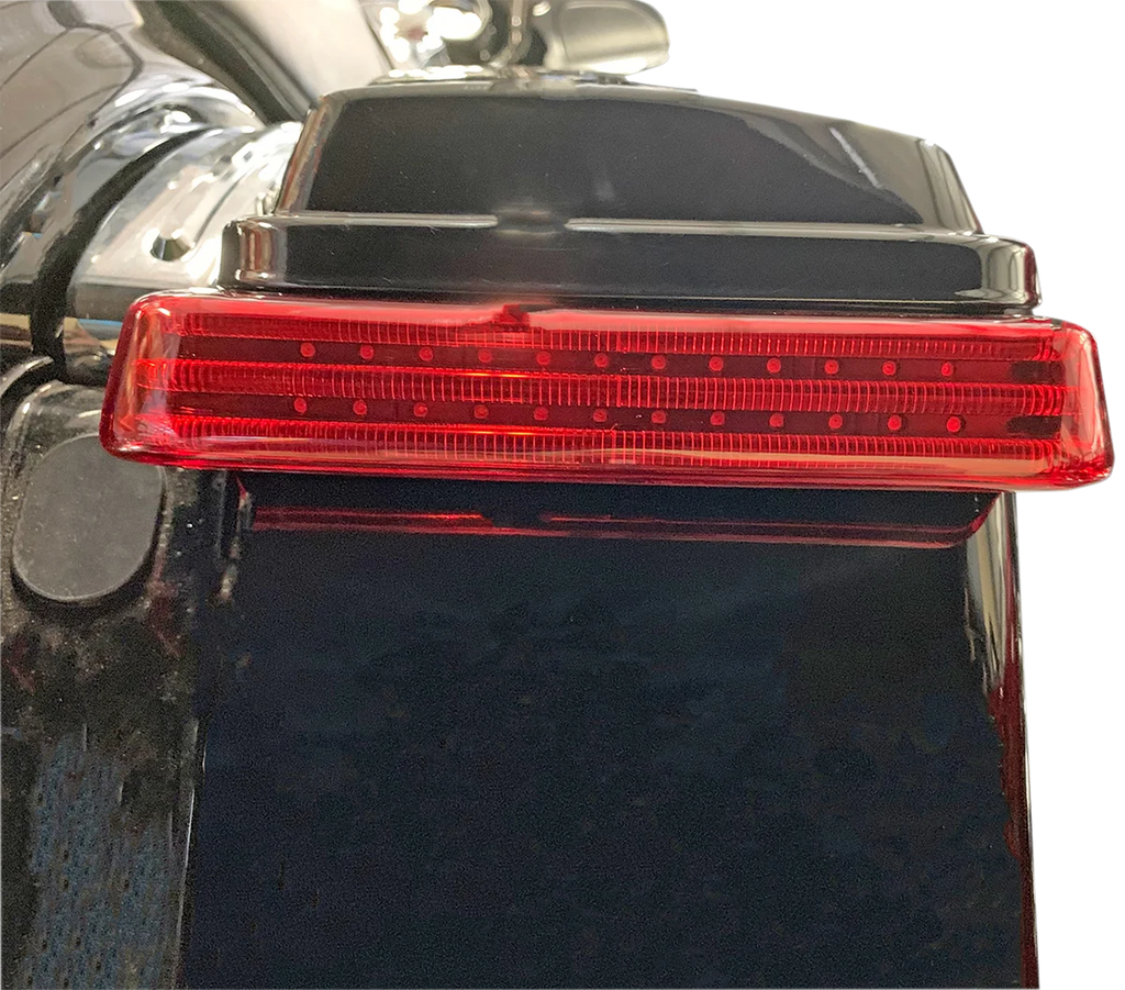 Custom Dynamics Saddlebag Lights - BCM - Black/Red PB-SB-BCM-BR - Installation View
