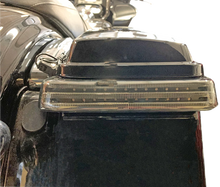 Load image into Gallery viewer, Custom Dynamics Saddlebag Lights - BCM - Black/Smoke PB-SB-BCM-BS - Back View