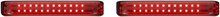 Load image into Gallery viewer, Custom Dynamics Saddlebag Lights - Black/Red PB-SB-HD-BR - Main Product View
