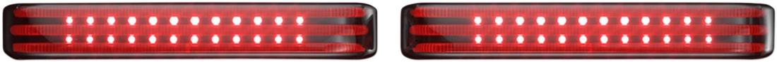 Custom Dynamics Saddlebag Lights - Black/Smoke PB-SB-HD-BS - Side View