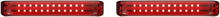 Load image into Gallery viewer, Custom Dynamics Saddlebag Lights - Chrome/Red PB-SB-HD-CR - Main Product View