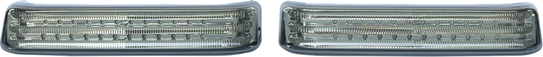 Custom Dynamics Saddlebag Lights - Chrome/Smoke PB-SB-HD-CS - Side View