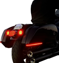 Load image into Gallery viewer, Custom Dynamics Saddlebag Lights - LED - Smoke Lens CD-LRST-BAG-SB - Side View