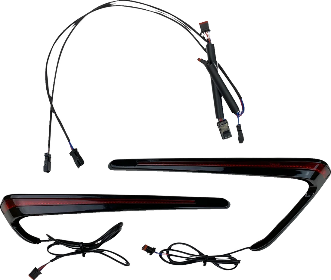 Custom Dynamics Saddlebag Lights - LED - Smoke Lens CD-LRST-BAG-SB - Additional View 6