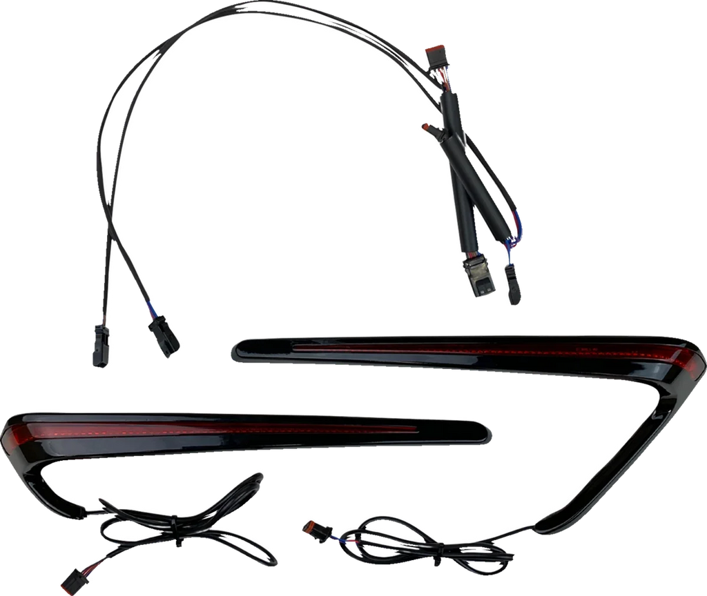 Custom Dynamics Saddlebag Lights - LED - Smoke Lens CD-LRST-BAG-SB - Additional View 6