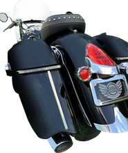 Load image into Gallery viewer, Custom Dynamics Saddlebag Lights - Low Profile - Smoke Lens - Indian CD-IND-SPR-V2-S - Side View