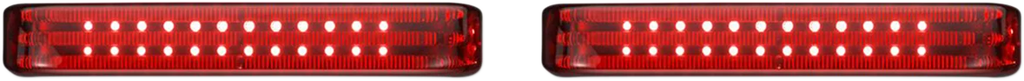 Custom Dynamics Saddlebag Lights - SS6 - Black/Red PB-SB-SS6-BR - Main Product View