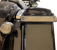 Load image into Gallery viewer, Custom Dynamics Saddlebag Lights - SS8 - Chrome Smoke PB-SB-SS8-CS - Side View
