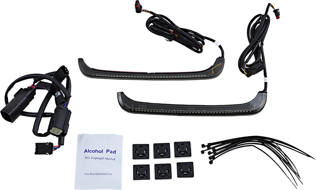 Custom Dynamics Saddlebag Lights - Smoke Lens CD-LPDC-BCM-S - Installation View