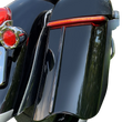 Load image into Gallery viewer, Custom Dynamics Saddlebag Trim - Indian - Gloss Black CD-IND-SB-T-B - Side View