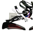 Load image into Gallery viewer, Custom Dynamics Sequential Tour Pak Seat Back Rest LED Lights - Black/Red - FLH CD-TPBR-14-RB - Main Product View