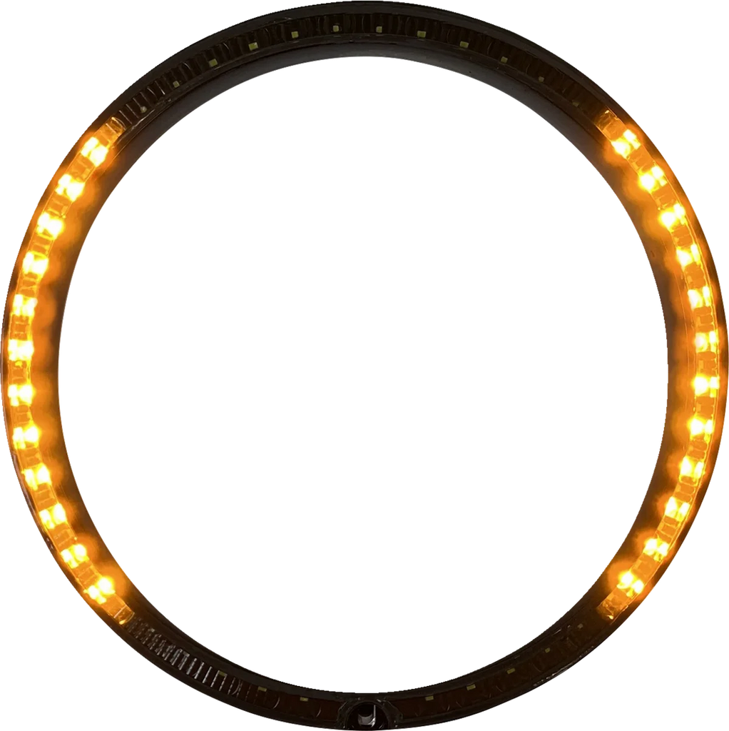 Custom Dynamics Sequential Trim Ring - Black PB-7TR-SEQ-2B - Side View