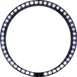 Load image into Gallery viewer, Custom Dynamics Sequential Trim Ring - Black PB-7TR-SEQ-3B - Back View