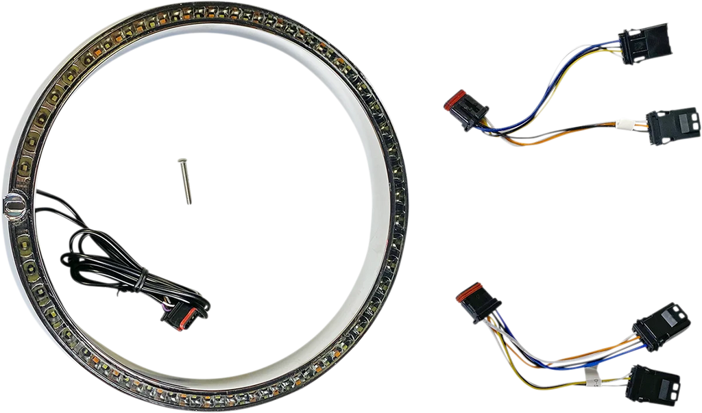 Custom Dynamics Sequential Trim Ring - Chrome PB-7TR-AW-1C - Main Product View