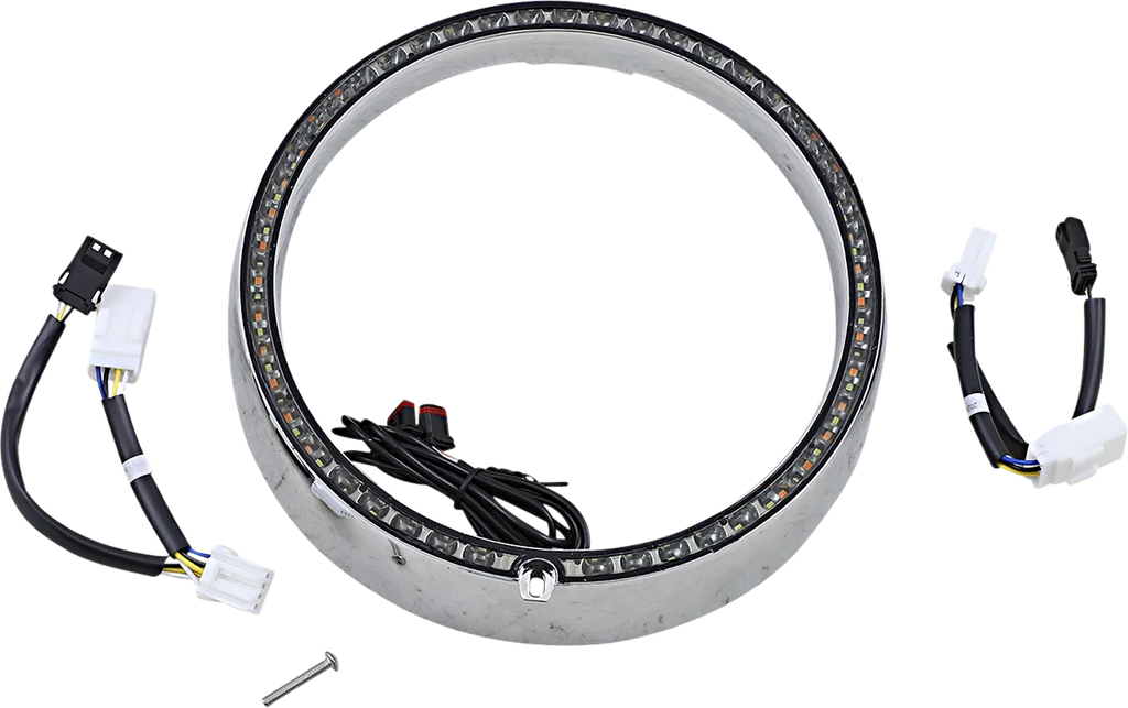 Custom Dynamics Sequential Trim Ring - Chrome PB-7TR-SEQ-2C - Main Product View