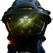 Load image into Gallery viewer, Custom Dynamics Shark Demon® 2 Headlight - Low Rider ST SD2-LRST-W - Side View