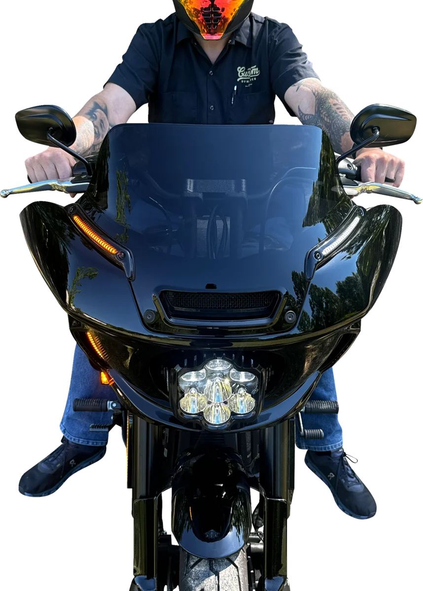 Custom Dynamics Shark Demon® 2 Headlight - Low Rider ST SD2-LRST-W - Additional View 5