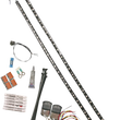Load image into Gallery viewer, Custom Dynamics Snowmobile LED Running Board Kit MWZ-OR-SNOW-01 - Main Product View