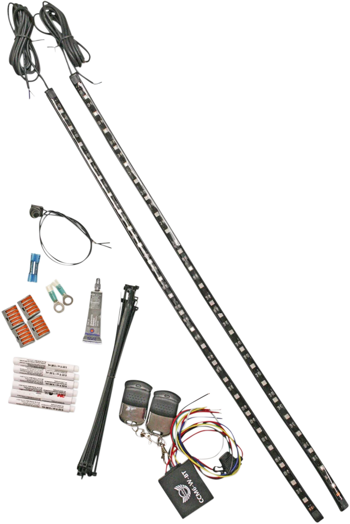 Custom Dynamics Snowmobile LED Running Board Kit MWZ-OR-SNOW-01 - Main Product View