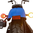 Load image into Gallery viewer, Custom Dynamics Solid Amber Turn, Red Run/Brake w/ Brake Strobe for Sportster CD-STS-BCMXL - Back View