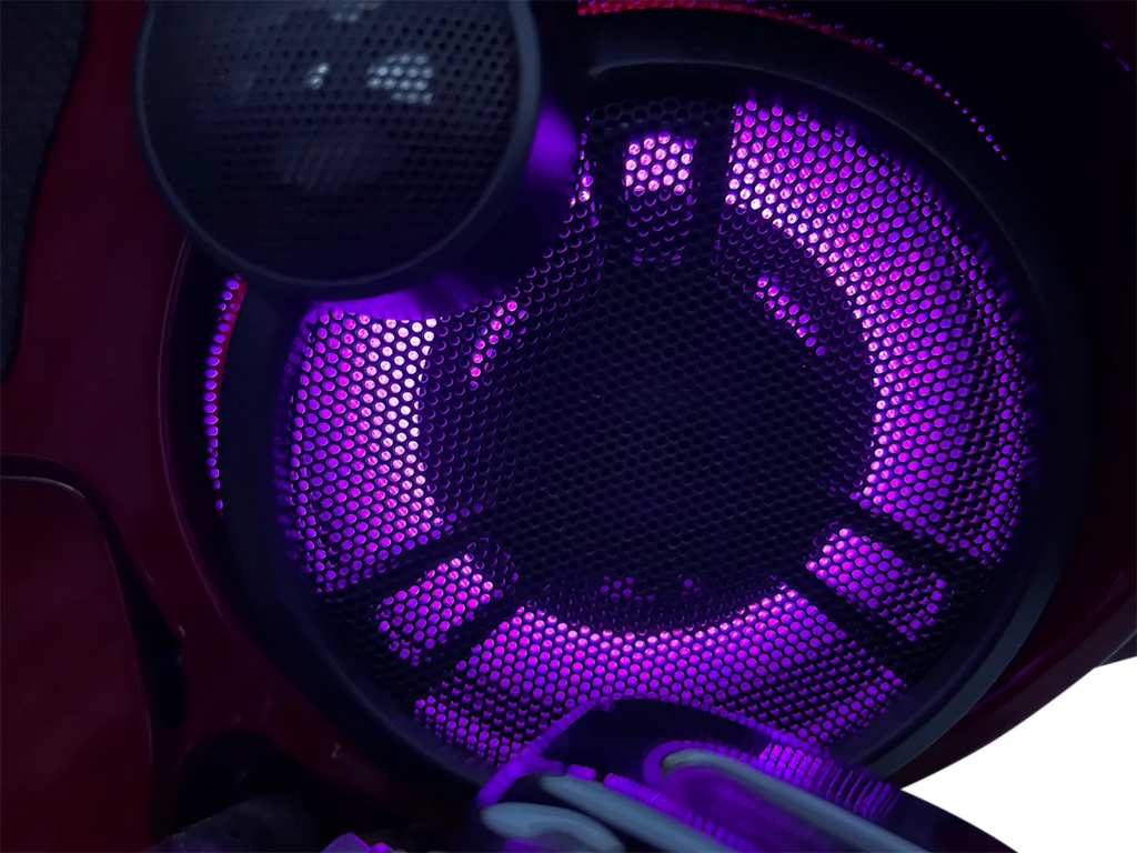 Custom Dynamics Speaker Light - Upper Fairing PG-SPEAKER-F-1 - Back View