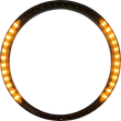 Load image into Gallery viewer, Custom Dynamics Standard Trim Ring - Black PB-7TR-AW-1B - Side View