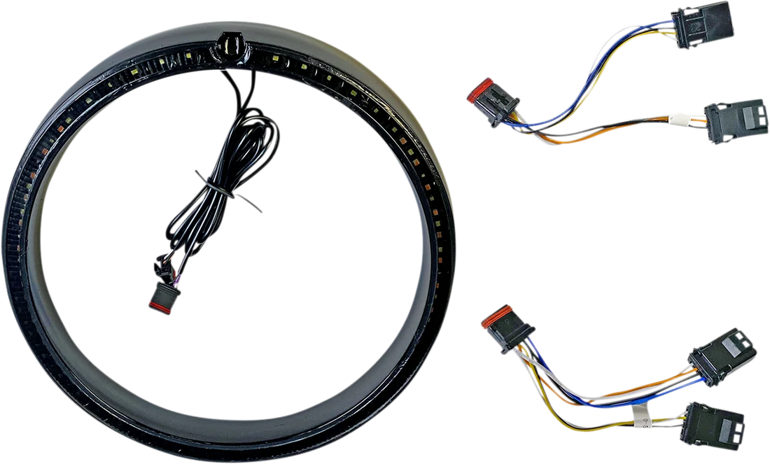 Custom Dynamics Standard Trim Ring - Black PB-7TR-AW-1B - Installation View