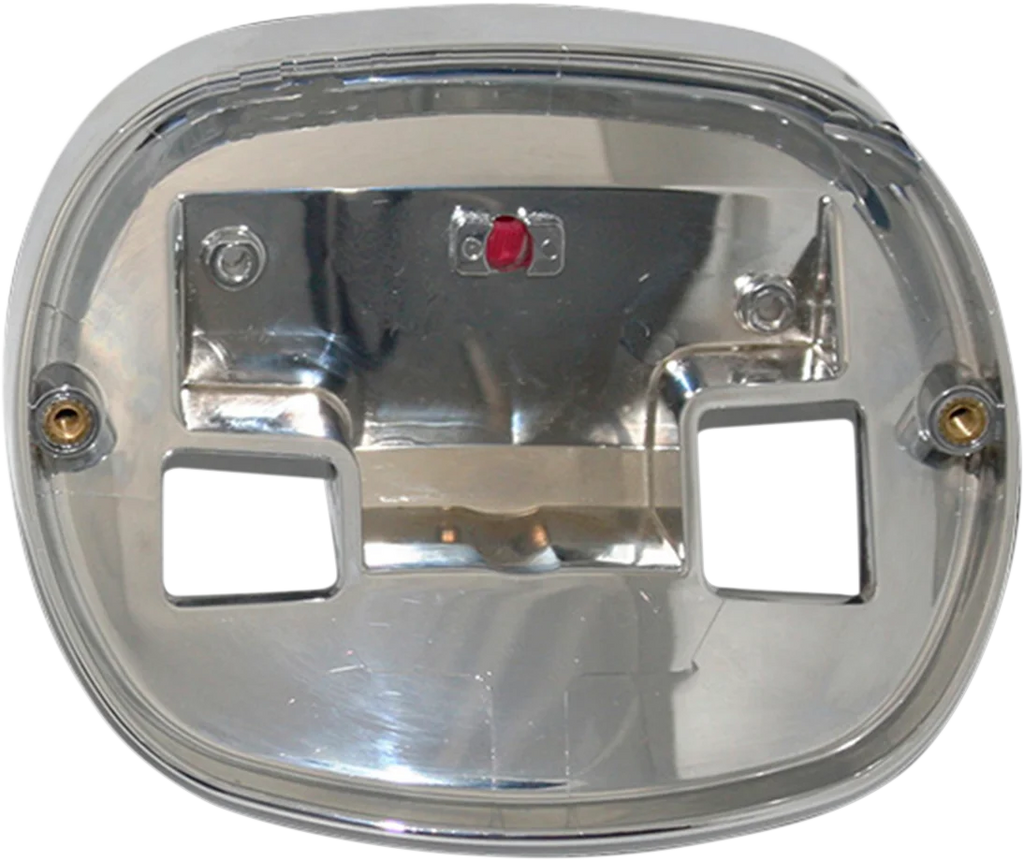 Custom Dynamics Taillight Base Plate - Chrome TL-BASEPLATE-C - Main Product View