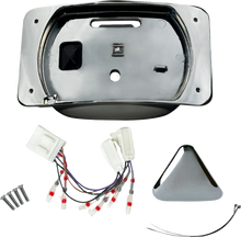 Load image into Gallery viewer, Custom Dynamics Taillight Eliminator/License Plate Mount - Chrome CD-ELIM-TL-C - Main Product View