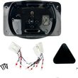 Load image into Gallery viewer, Custom Dynamics Taillight Eliminator/License Plate Mount - Chrome CD-ELIM-TL-C - Side View