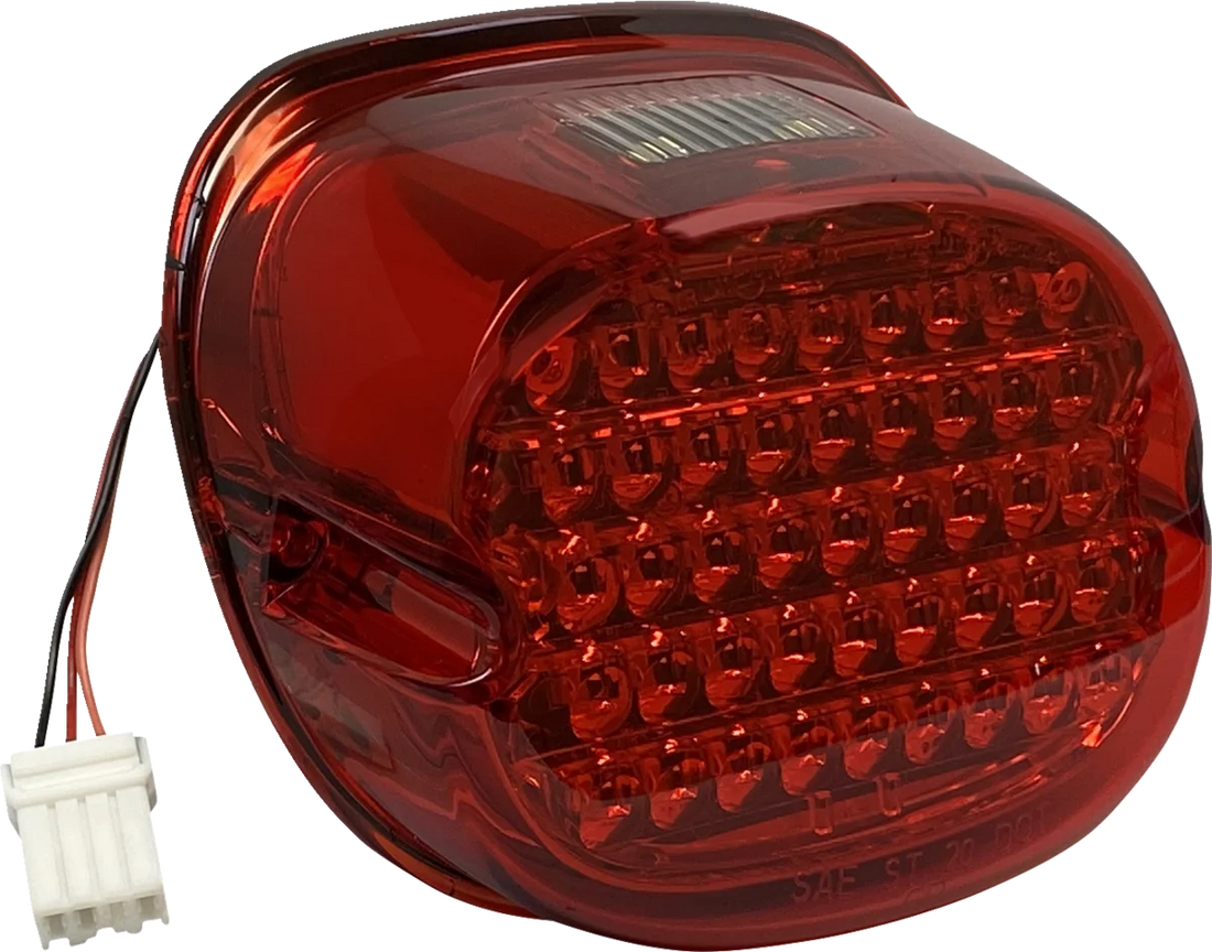Custom Dynamics Taillight - Top Window - Red CD-TL-TW-R - Back View