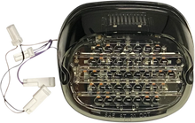 Load image into Gallery viewer, Custom Dynamics Taillight w/ Integrated Turn Signal - Top Window - Smoked Lens CD-INT-TL-W-S - Side View