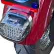 Load image into Gallery viewer, Custom Dynamics Taillight w/ Integrated Turn Signal - Top Window - Smoked Lens CD-INT-TL-W-S - Back View