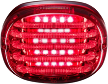Load image into Gallery viewer, Custom Dynamics Taillight - with License Plate Illumination Window - Red PB-TL-SBW-R - Main Product View