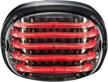 Load image into Gallery viewer, Custom Dynamics Taillight - with License Plate Illumination Window - Red PB-TL-SBW-R - Installation View