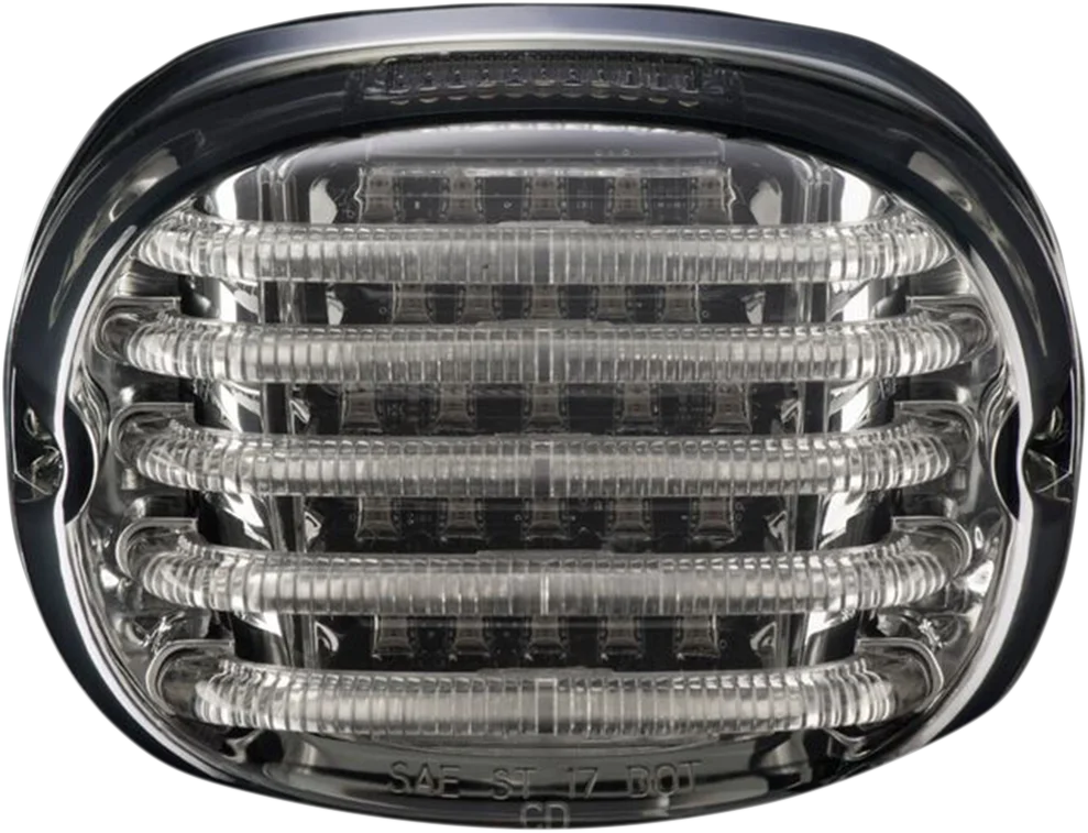 Custom Dynamics Taillight - with License Plate Illumination Window - Red PB-TL-SBW-R - Additional View 6