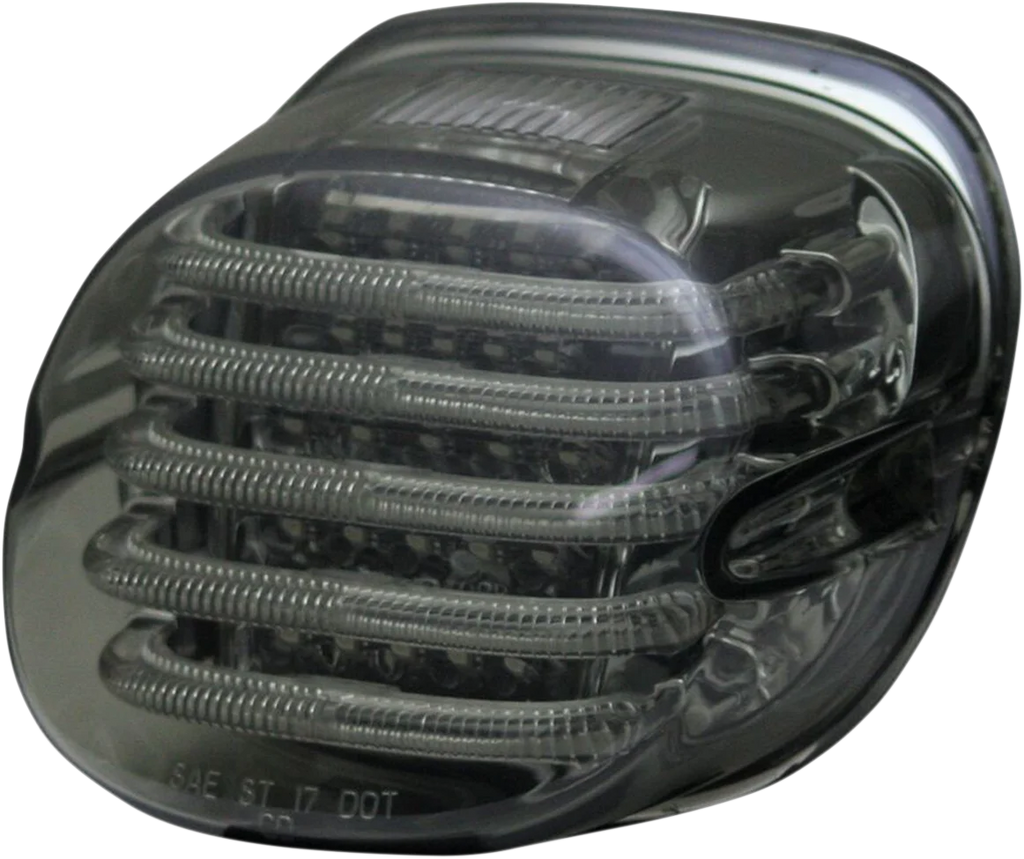 Custom Dynamics Taillight - with License Plate Illumination Window - Smoke PB-TL-LPW-S - Main Product View