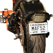 Load image into Gallery viewer, Custom Dynamics Taillight - with License Plate Illumination Window - Smoke PB-TL-SBW-S - Installation View