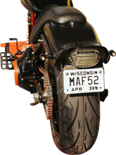Load image into Gallery viewer, Custom Dynamics Taillight - with License Plate Illumination Window - Smoke PB-TL-SBW-S - Installation View