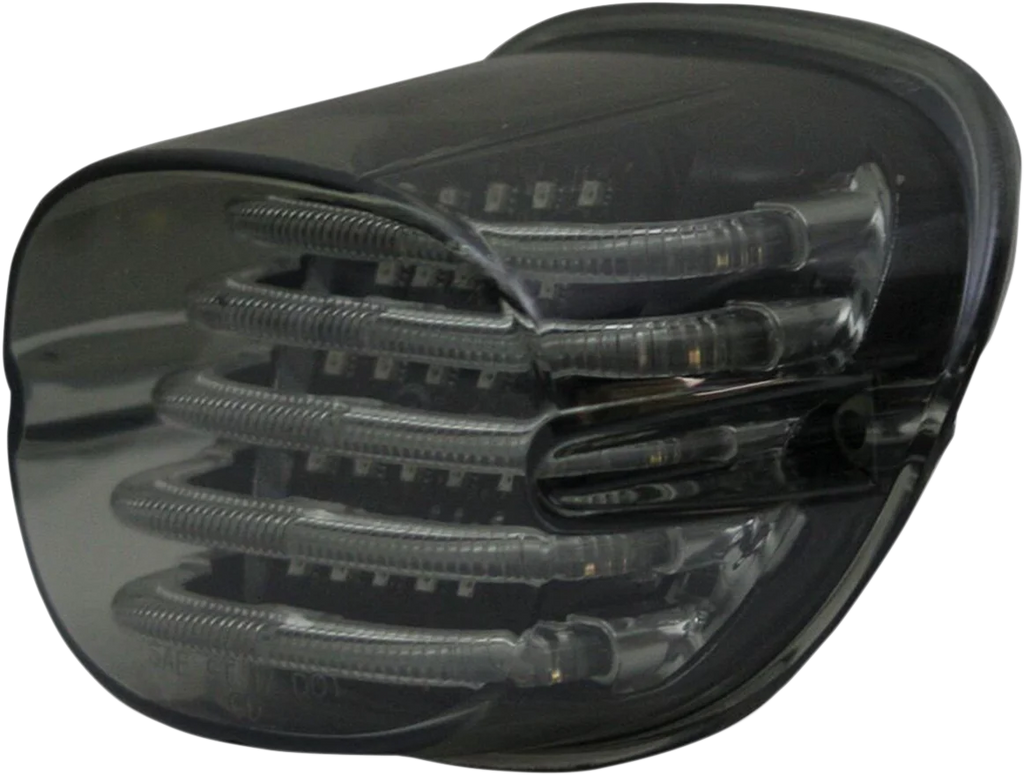 Custom Dynamics Taillight - with License Plate Illumination Window - Smoke PB-TL-SBW-S - Additional View 7