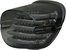 Load image into Gallery viewer, Custom Dynamics Taillight - with License Plate Illumination Window - Smoke PB-TL-SBW-S - Additional View 7