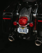 Load image into Gallery viewer, Custom Dynamics Taillight - without License Plate Illumination Window - Red PB-TL-LP-R - Back View