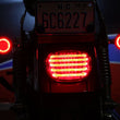 Load image into Gallery viewer, Custom Dynamics Taillight - without License Plate Illumination Window - Red PB-TL-LP-R - Installation View